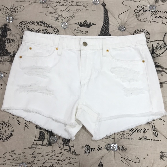 Joe's Jeans Cutoff Denim Shorts - Picture 2 of 8